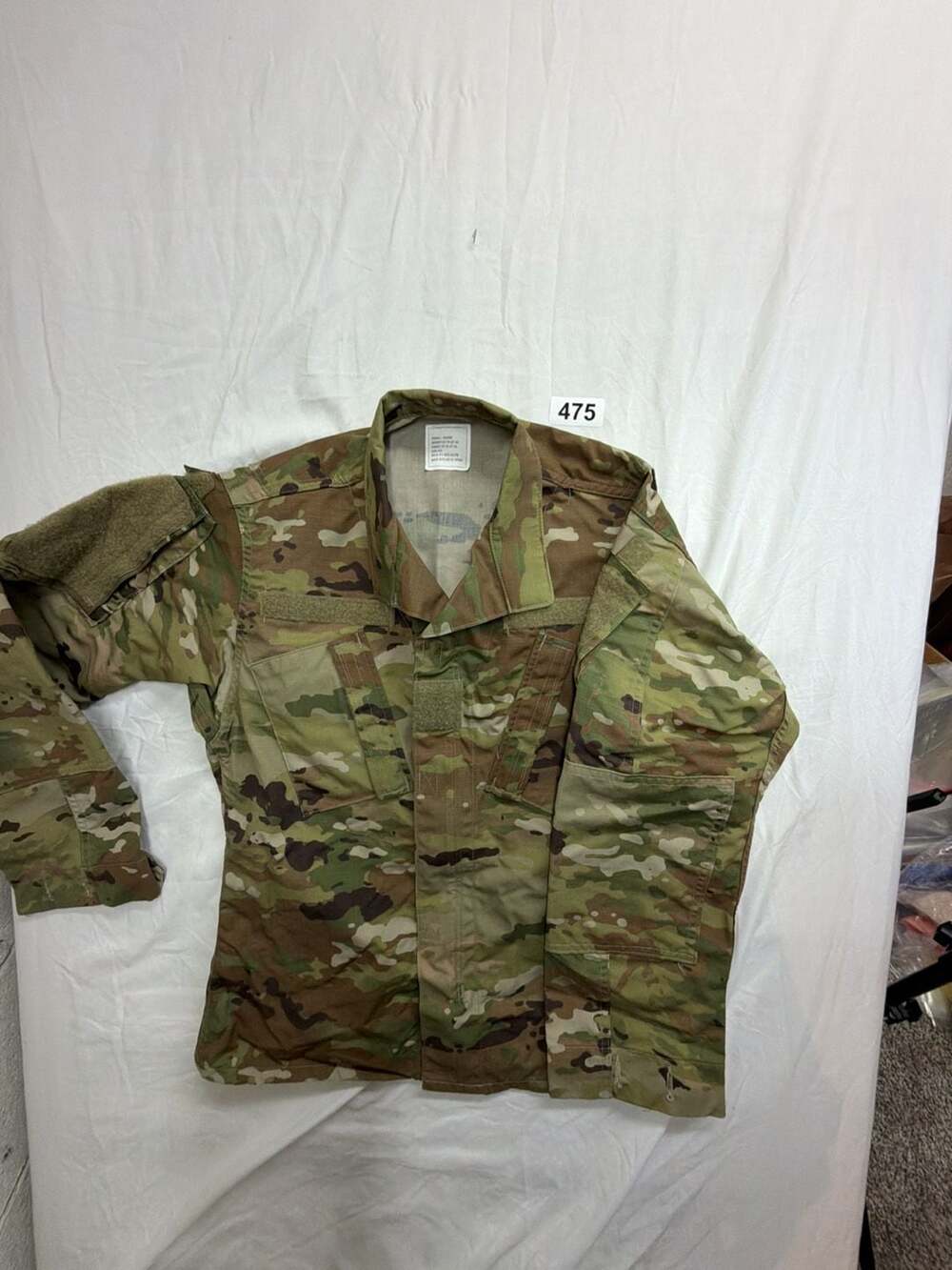 US Military OCP Combat Shirt Small Short Camouflage